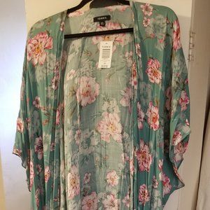 Flowered Kimono NWT